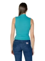 Calvin Klein Jeans Damen Tank-Tops Türkis | online kaufen