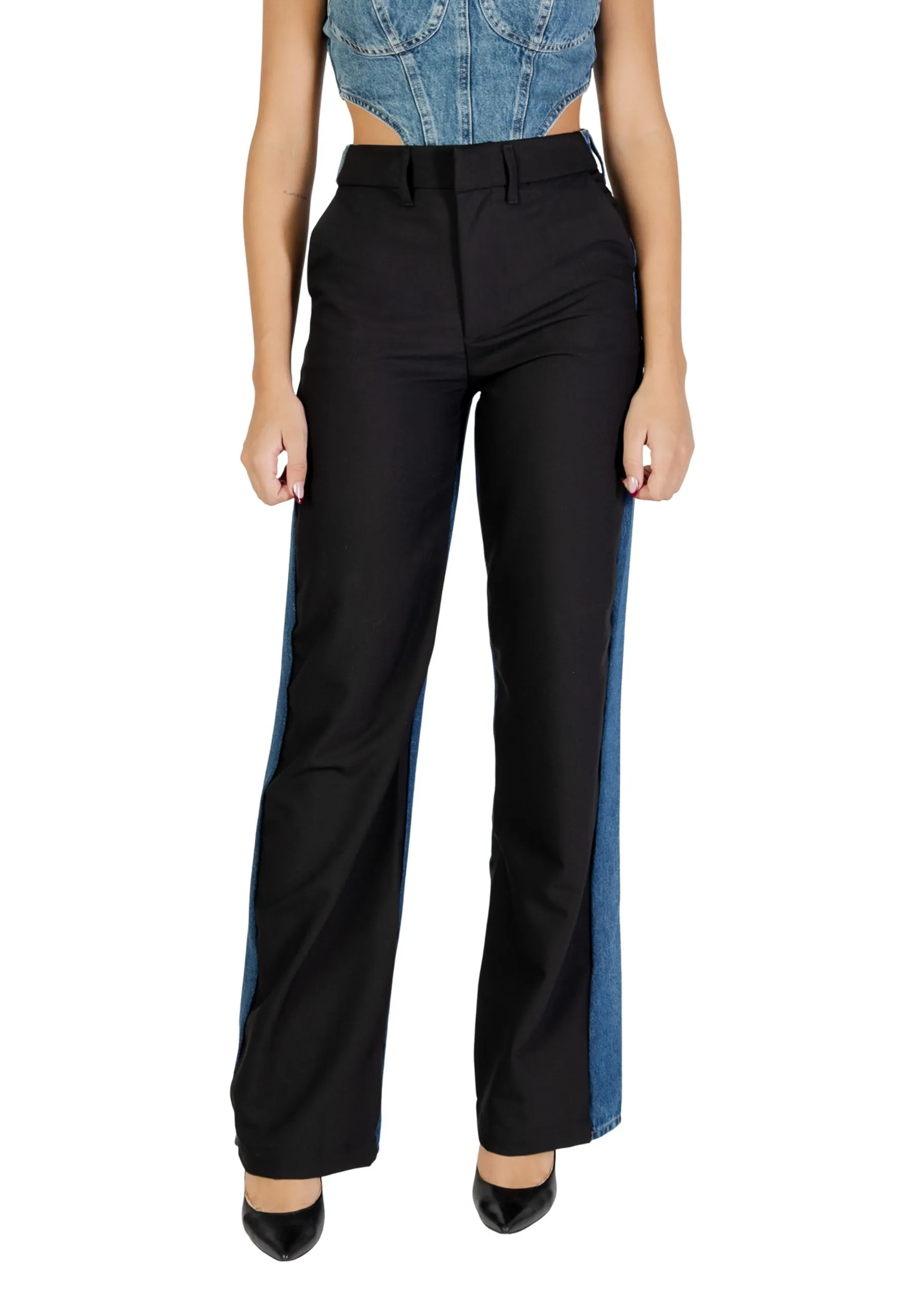 COLCCI Damen Jeans Schwarz 495274
