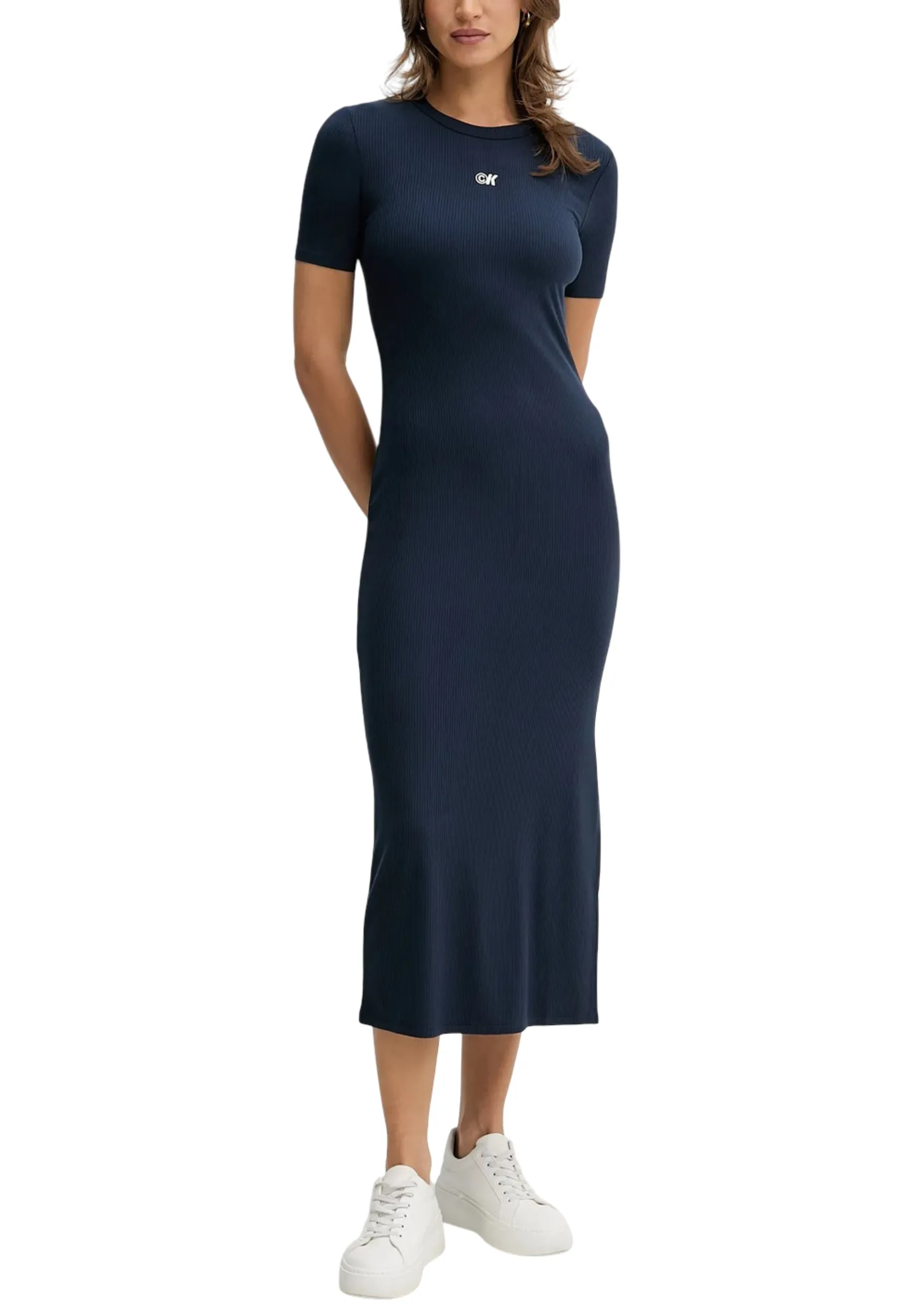 Damen Kleid Blau 495181
