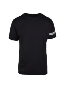 Schwarzes CNC-Logo-T-Shirt