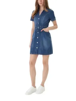 Morgan De Toi Damen Kleid Azurblau | online kaufen