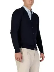 Yos Herren Cardigan Blau | online kaufen