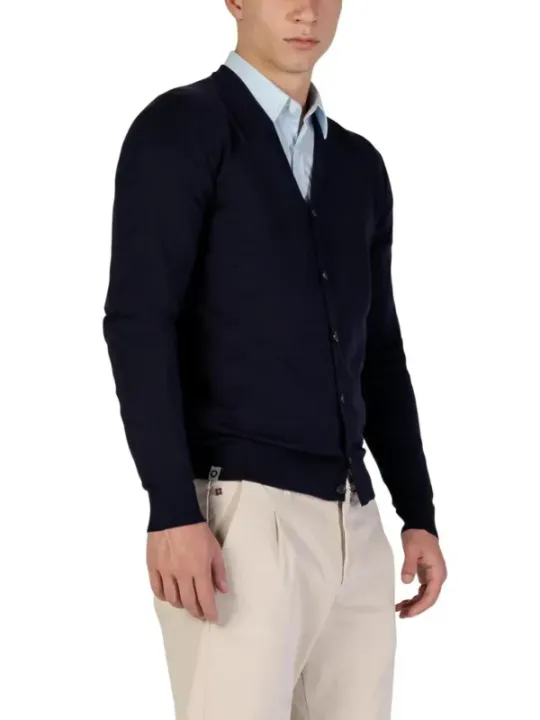 Yos Herren Cardigan Blau | online kaufen