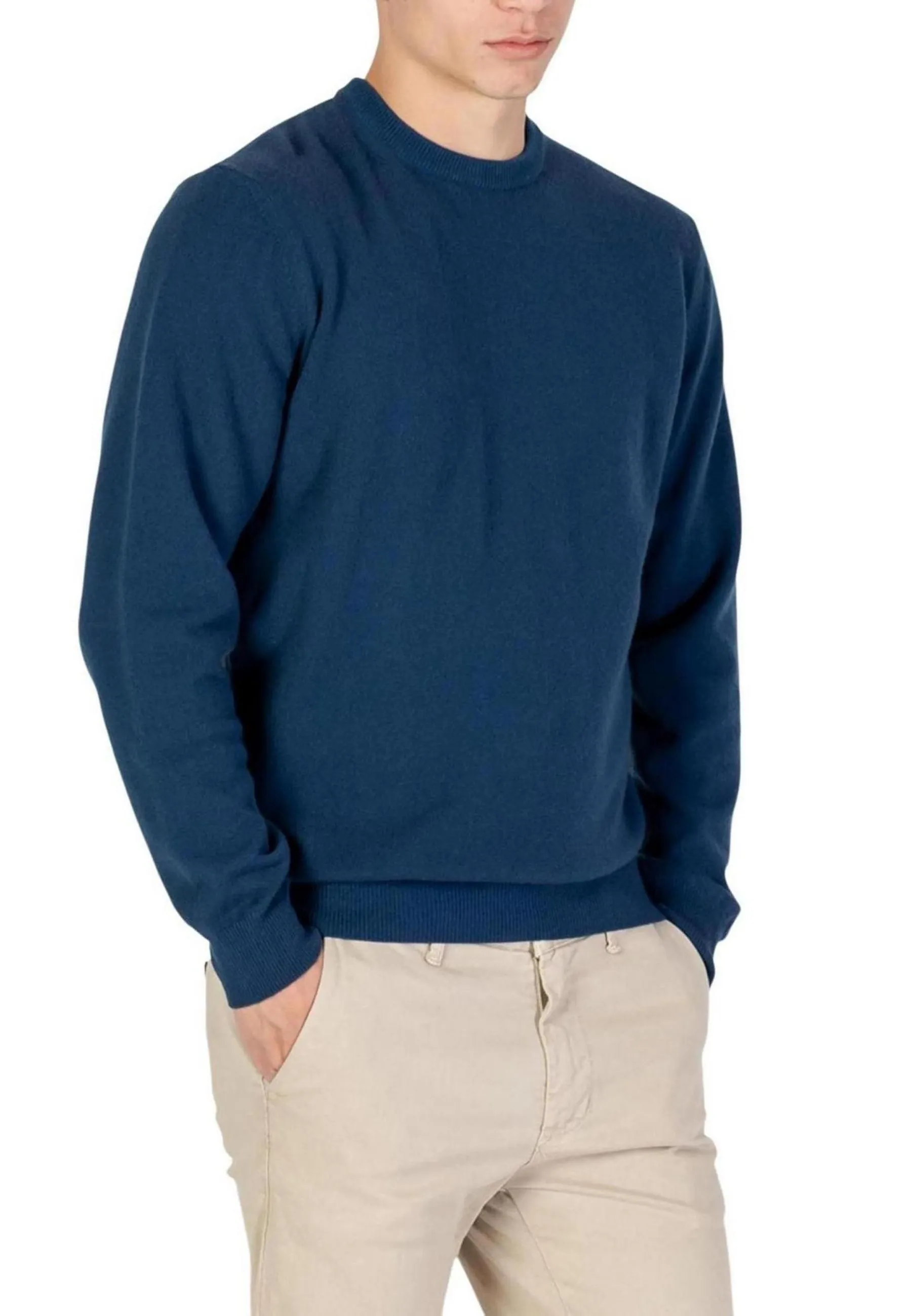 Yos Herren Pullover Blau 495258