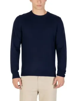 Yos Herren Cashmere Pullover Blau mieten - Flex-Fashion Verleih