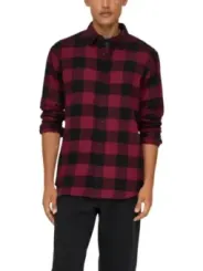 Only & Sons Herren Hemd Rot | online kaufen