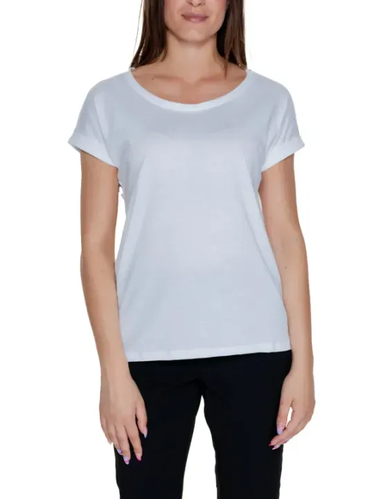 Weißes Vila Clothes Kurzarm-Shirt