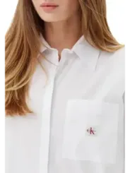 Calvin Klein Jeans Damen Hemd Weiß | online kaufen