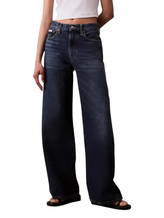 Calvin Klein Jeans Damen Jeans Bordeaux | online kaufen