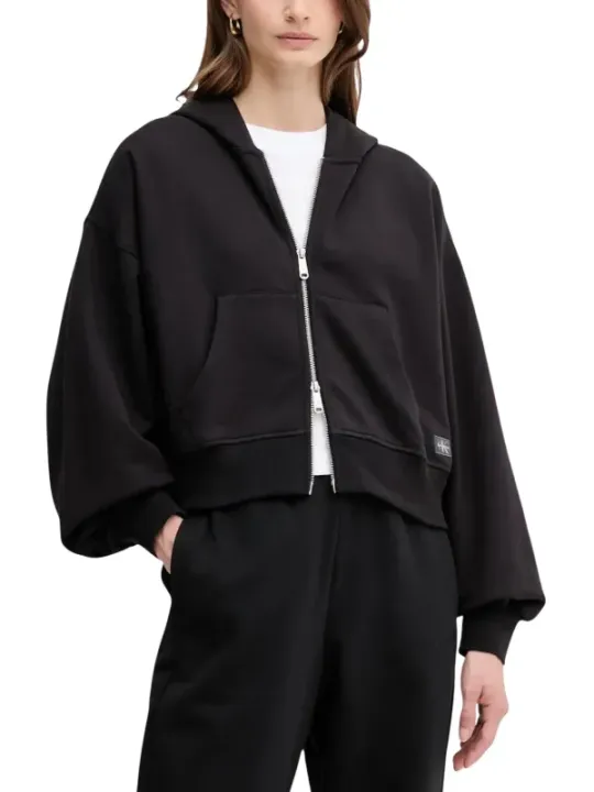 Calvin Klein Jeans Damen Fleece Schwarz | online kaufen