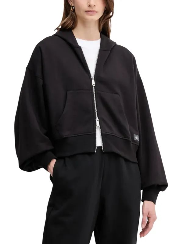 Calvin Klein Jeans Damen Fleece Schwarz | online kaufen