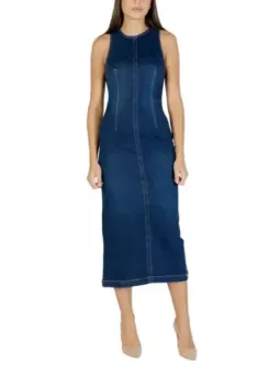COLCCI Damen Kleid Blau mieten | Flex-Fashion Verleih-Shop