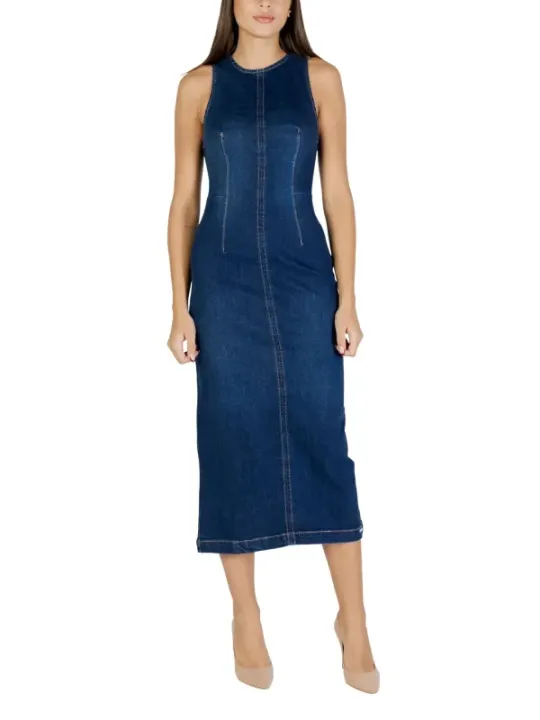 COLCCI Damen Kleid Blau | online kaufen