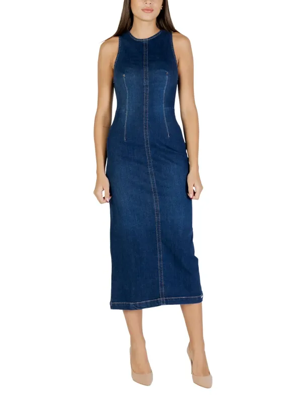 COLCCI Damen Kleid Blau | online kaufen