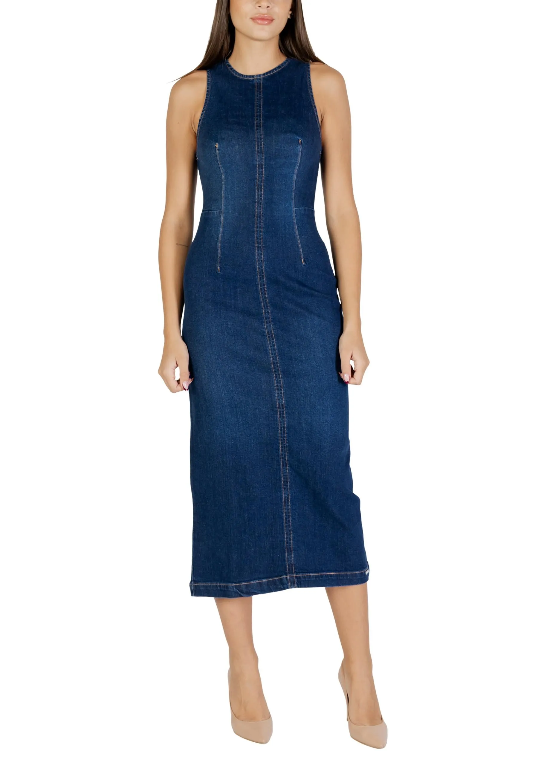 COLCCI Damen Kleid Blau 495273