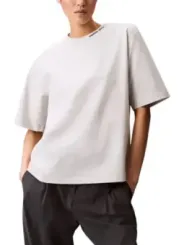 Calvin Klein Jeans Damen T-Shirt Grau | online kaufen