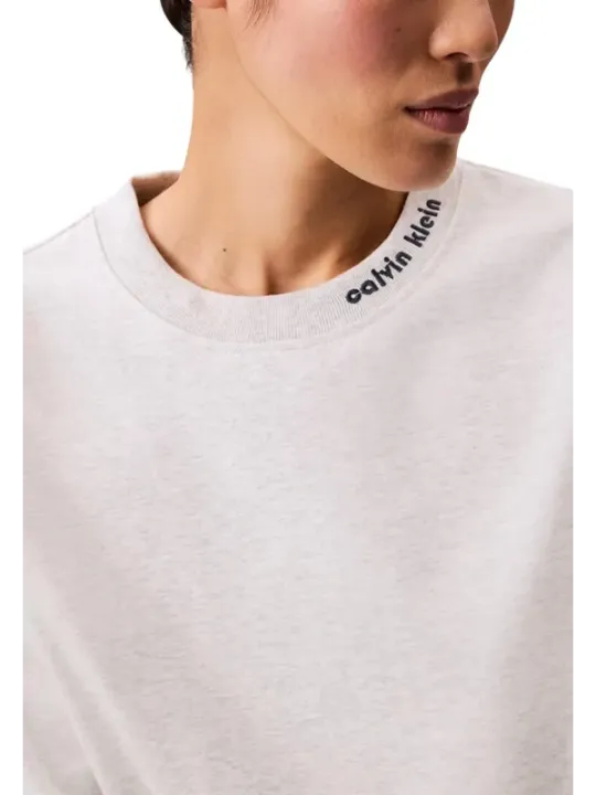 Calvin Klein Jeans Damen T-Shirt Grau | online kaufen