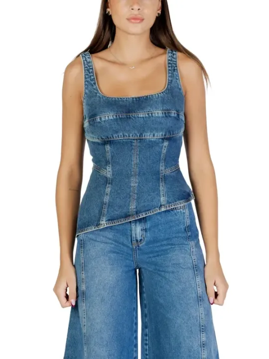 COLCCI Damen Top Azurblau | online kaufen