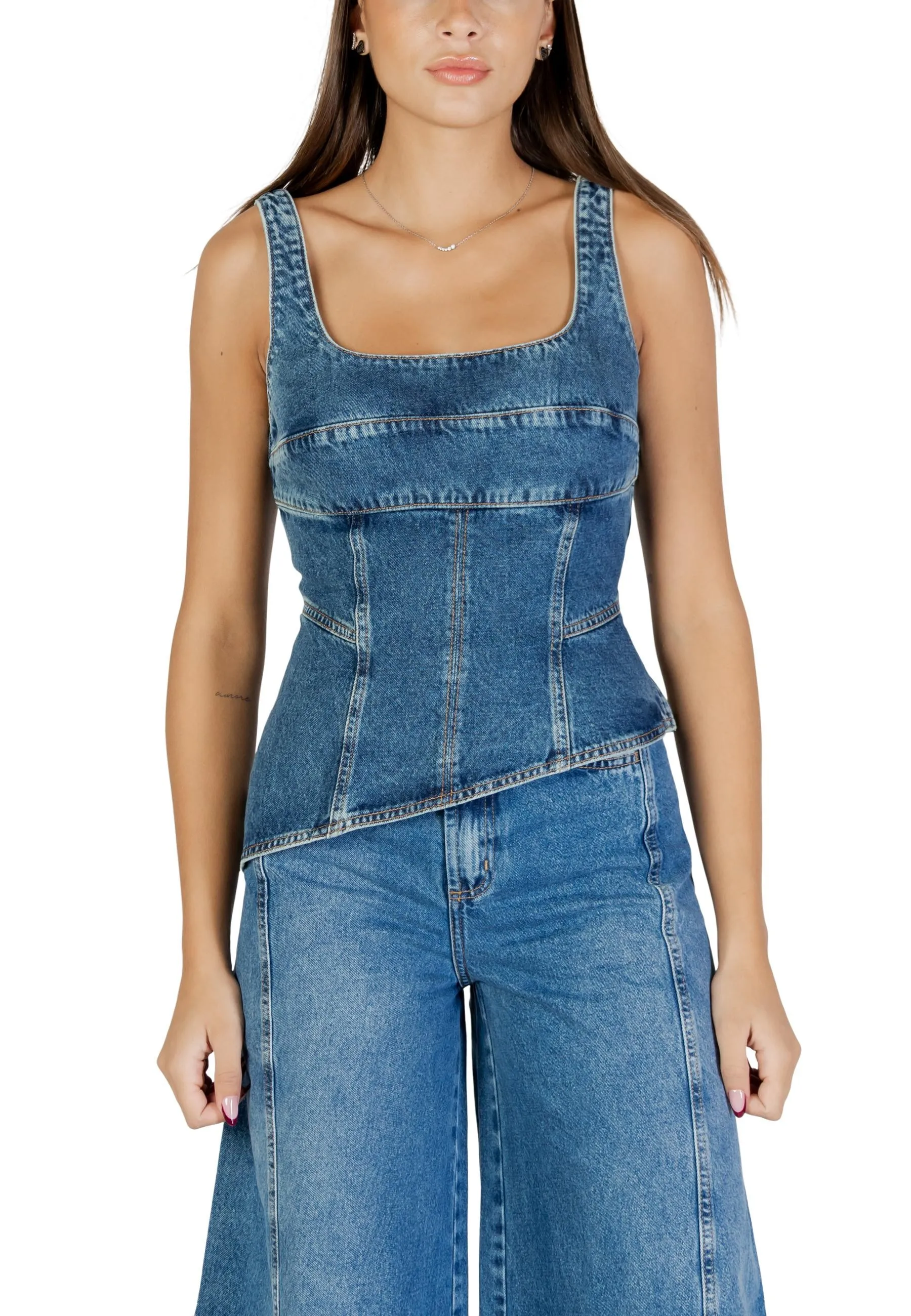 COLCCI Damen Top Azurblau 495271