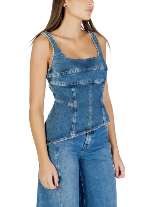 COLCCI Damen Top Azurblau | online kaufen