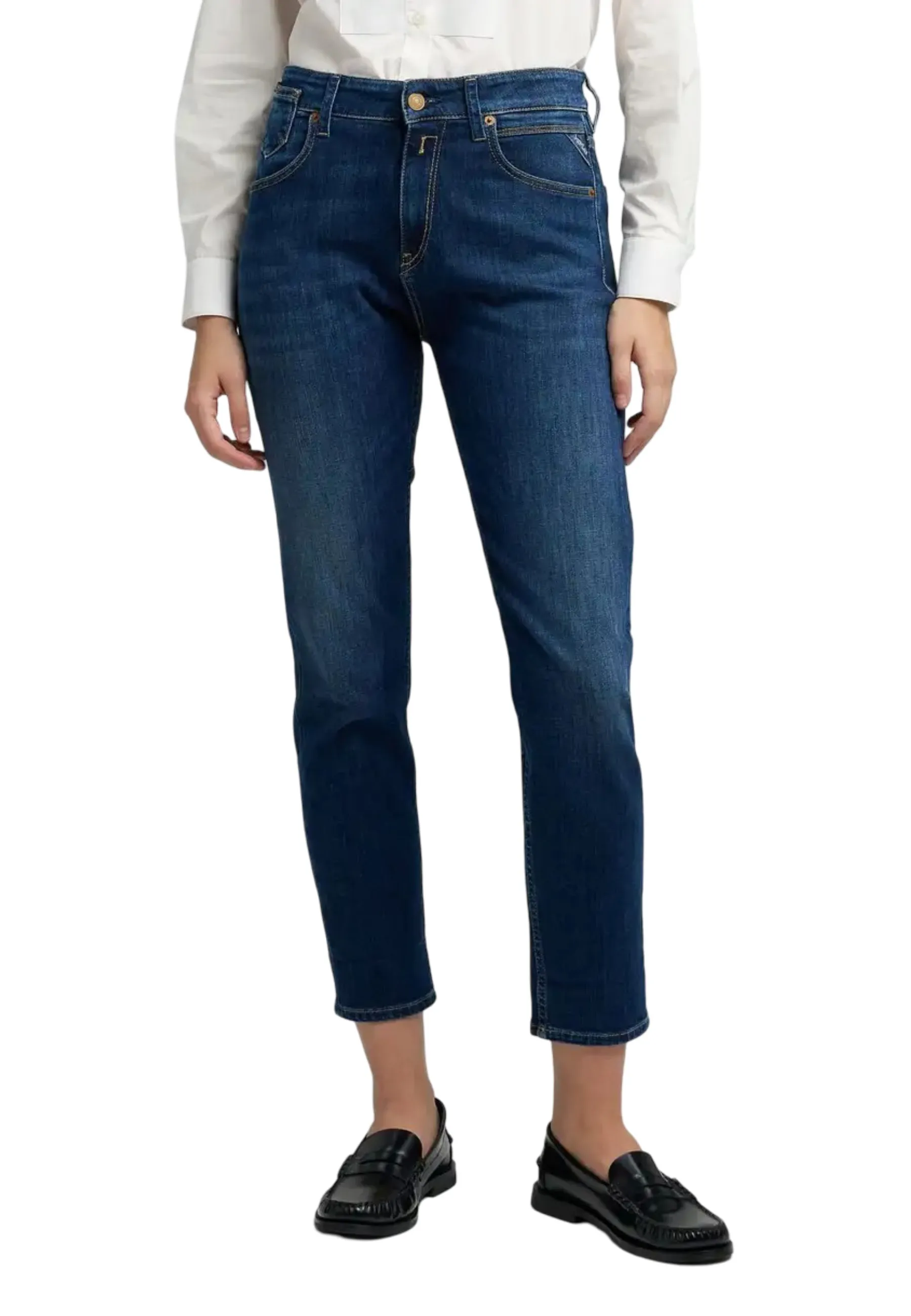 Replay Damen Jeans Blau 494565
