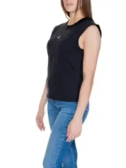 Schwarzes Tanktop lockerer Schnitt Calvin Klein