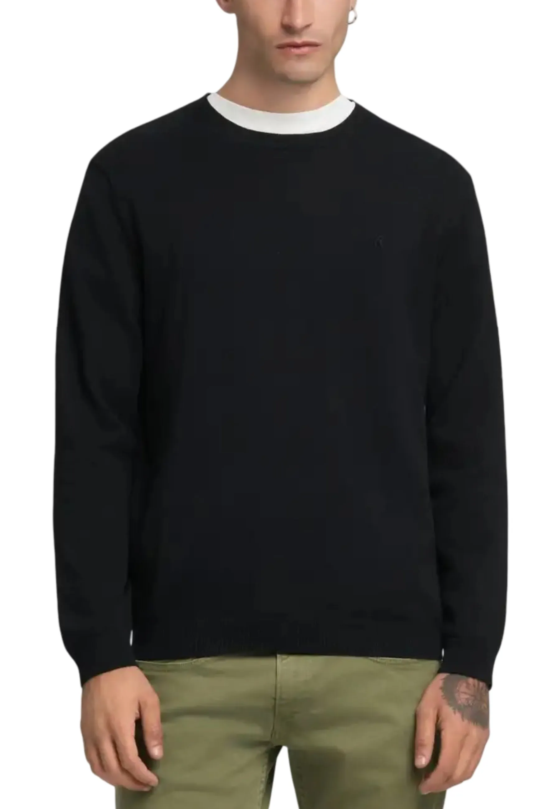 Herren Pullover Schwarz 494563