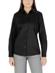 Jacqueline De Yong Damen Hemd Schwarz | online kaufen