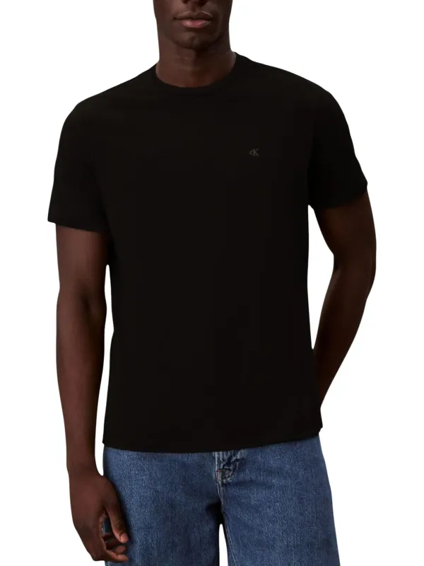 Calvin Klein Jeans Herren T-Shirt Schwarz | online kaufen
