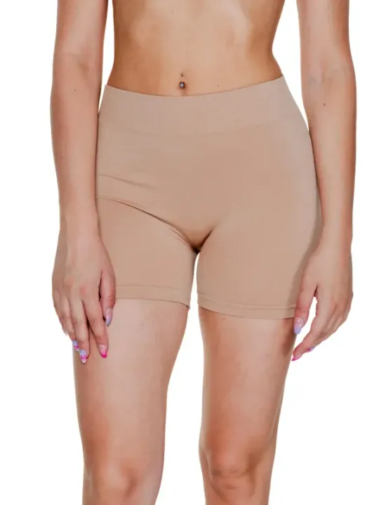Beige Vero Moda Shorts bis zur Taille