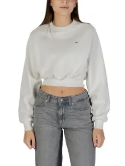 Tommy Hilfiger Jeans Damen Fleece Weiß | online kaufen