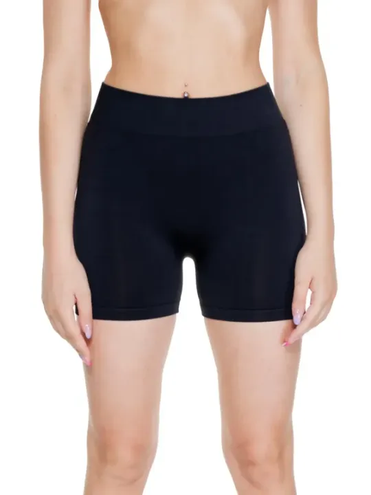 Schwarze Vero Moda Shorts hochtailliert