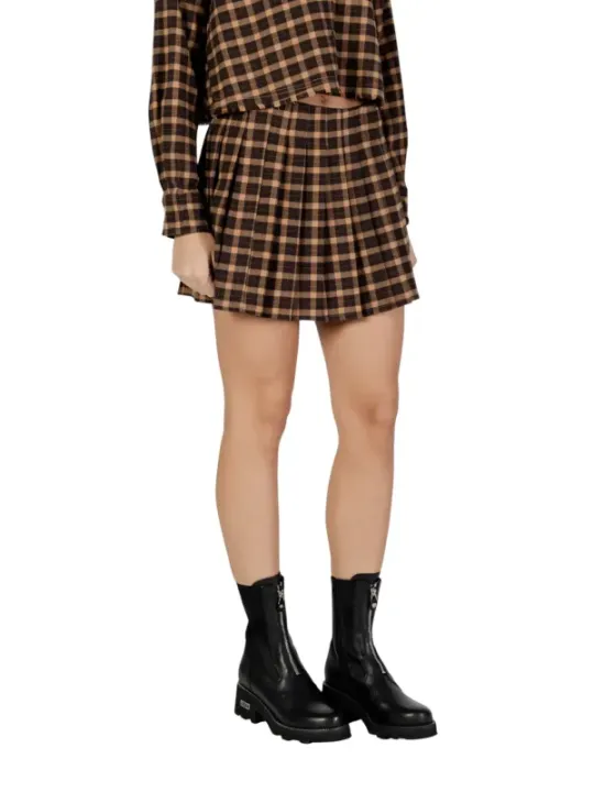 Only Damen Rock Braun | online kaufen