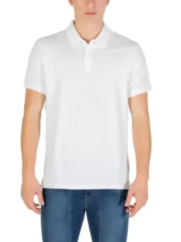 Calvin Klein Herren Polo Weiß mieten | Flex-Fashion Verleih