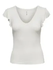 Only Damen T-Shirt Weiß | online kaufen