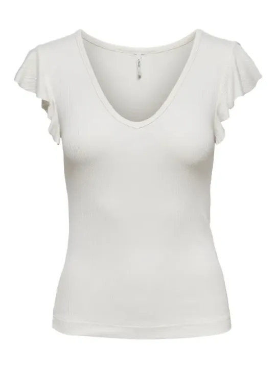 Only Damen T-Shirt Weiß | online kaufen