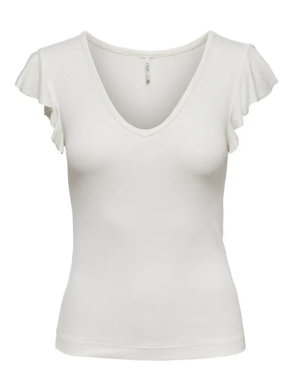 Only Damen T-Shirt Weiß | online kaufen