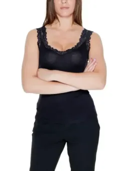 Schwarzes Spitzen-Camisole von Vero Moda