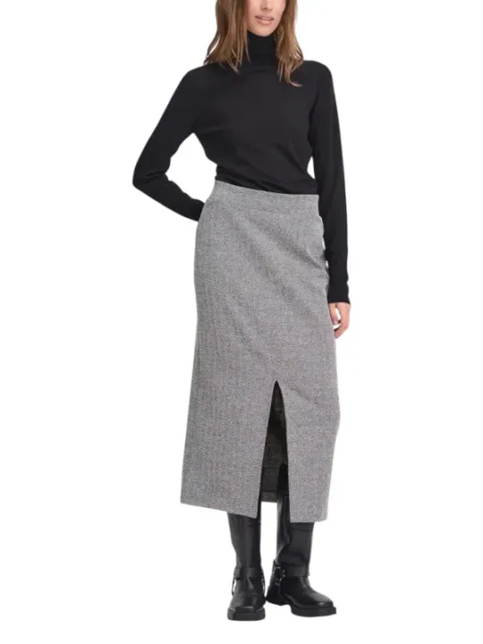 Ichi Damen Rock Grau | online kaufen