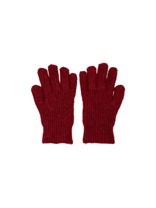 Pieces Damen Handschuh Rot | online kaufen