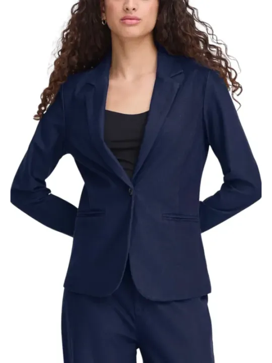 Ichi Damen Kostümjacken Blau | online kaufen