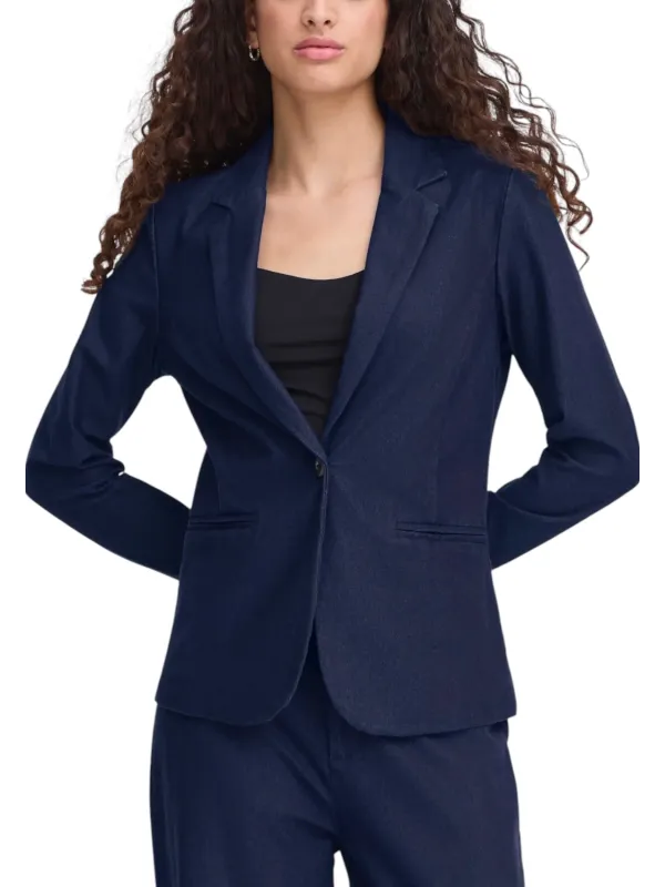 Ichi Damen Kostümjacken Blau | online kaufen