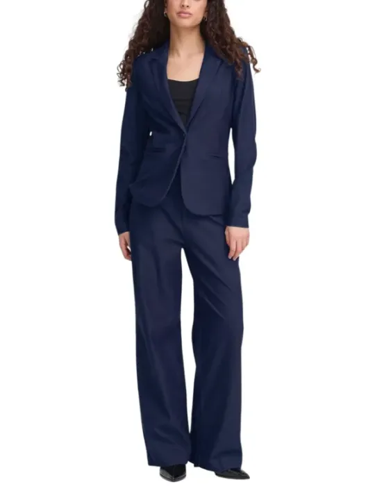 Ichi Damen Kostümjacken Blau | online kaufen