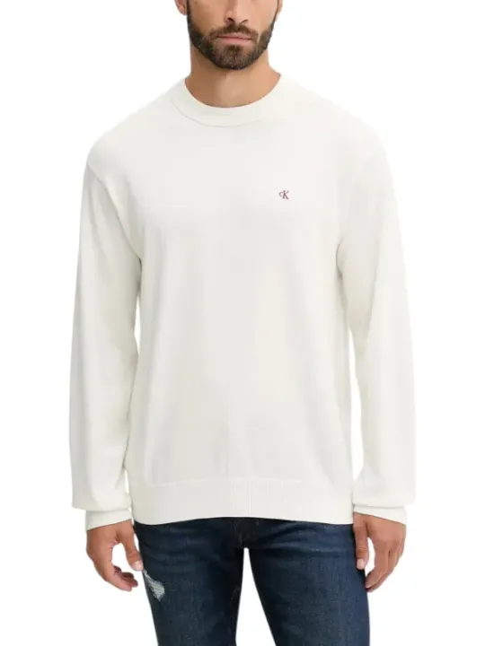 Calvin Klein Jeans Herren Pullover Weiß | online kaufen