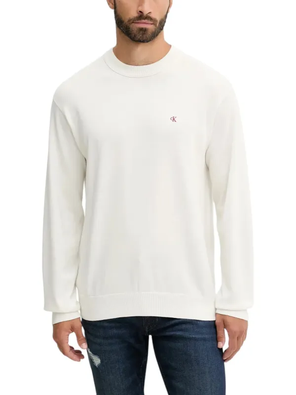 Calvin Klein Jeans Herren Pullover Weiß | online kaufen