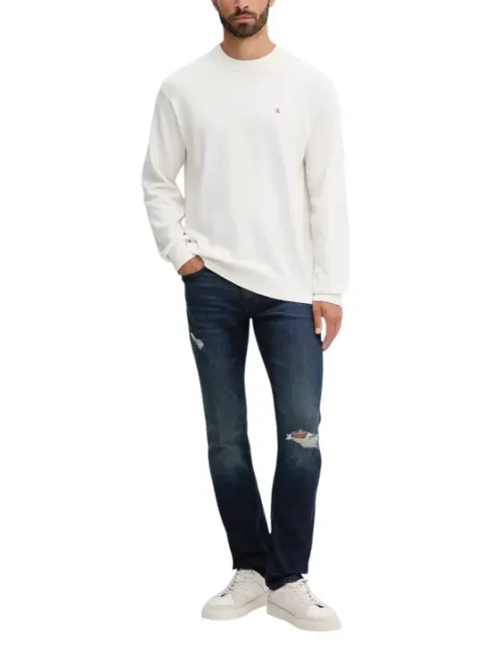 Calvin Klein Jeans Herren Pullover Weiß | online kaufen