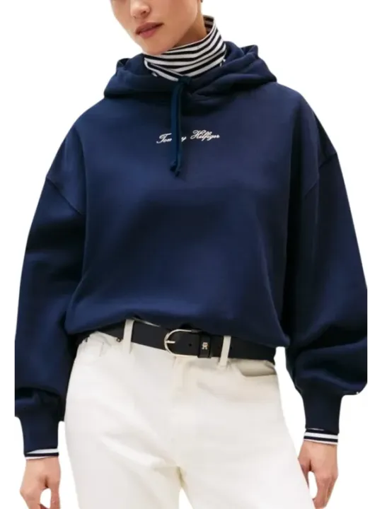 Tommy Hilfiger Damen Fleece Blau | online kaufen