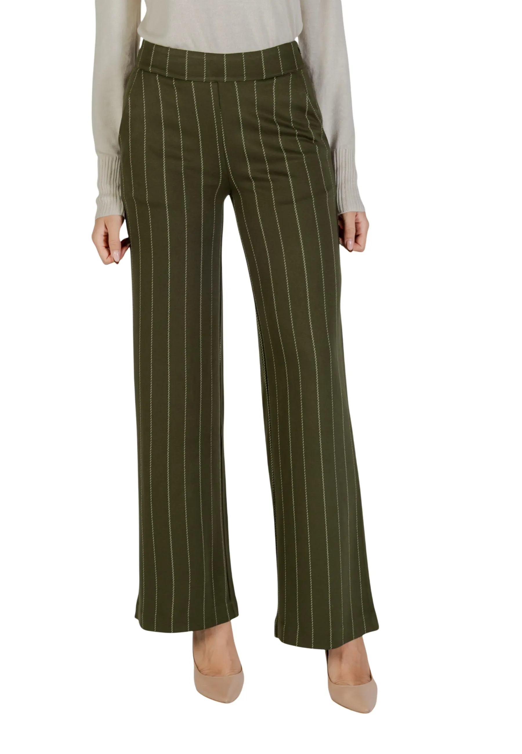 Ichi Damen Hose Grün 493664