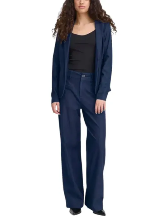 Ichi Damen Hose Blau | online kaufen