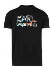 Karl Lagerfeld Herren T-Shirt Schwarz | online kaufen